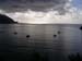 Pirates bay ved solnedgang